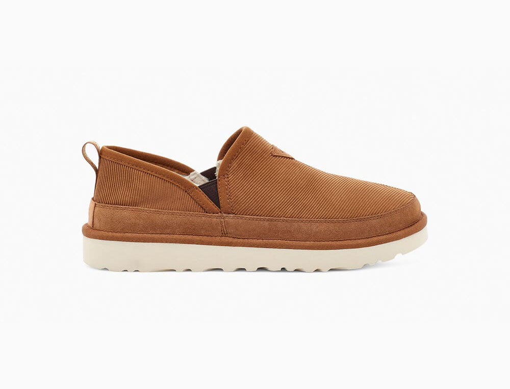 UGG Romeo Corduroy Slippers for Mens - Chestnut/Brown India